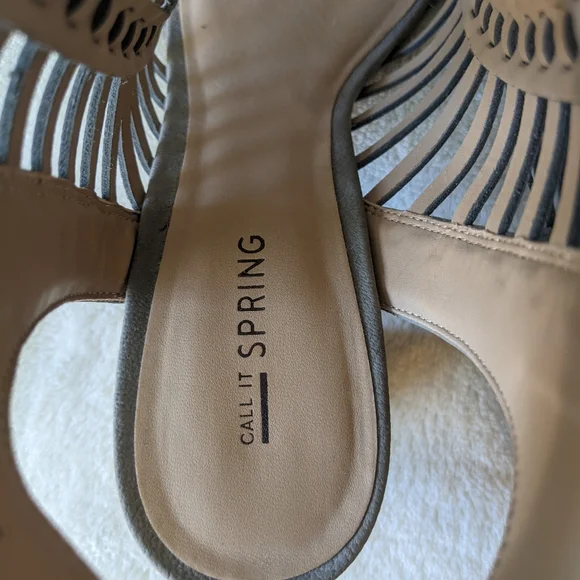 Call It Spring Open-Toe Boots - Picture 8 of 10